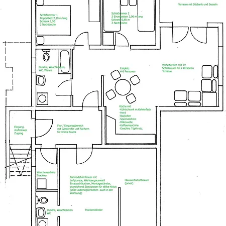 An Den Weingaerten Апартаменты